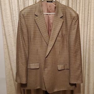 Chaps Silk Houndstooth Sport Coat